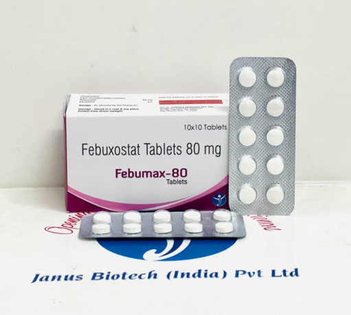 PCD FRANCHISE &THIRD PARTY MANUFACTURES DISTRIBUTORS FEBUXOSTAT TABLETS 80 MG 1