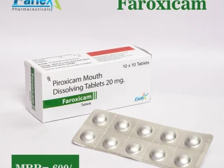 Piroxicam 20 mg Mouth Dissolving Tablet Manufacturer supplier and exporter