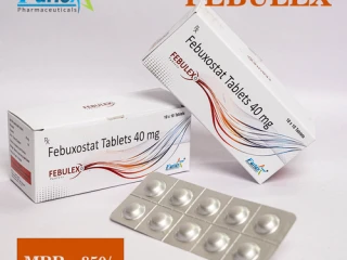 Febuxostat 40 mg Tablet Manufacturer supplier and exporter
