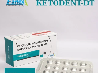 Ketorolac Tromethamine Dispersible Tablet 10 mg tablet Manufacturer supplier and exporter