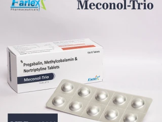 Pregabalin + Methylcobalamin + Nortriptyline Hydrochloride Tablet Manufacturer supplier and exporter