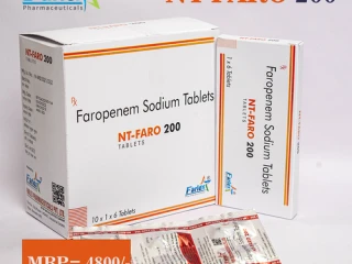 Faropenum Sodium 200 mg Tablet Manufacturer supplier and exporter