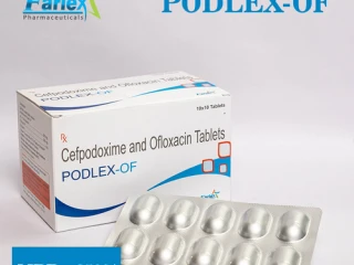 Cefpodoxime 200 mg + ofloxacin 200 mg Tablet