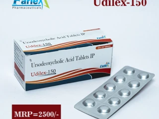 Ursodeoxycholic Acid 150 mg Tablet Manufacturer & Supplier & Exporter