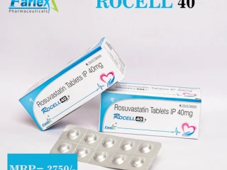 Rosuvastatin 40 mg TABLET Manufacturer & Supplier & Exporter