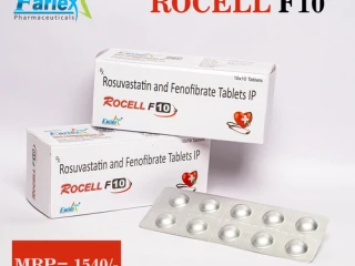 Rosuvastatin 10mg & Fenofibrate 160mg tablet Manufacturer & Supplier & Exporter