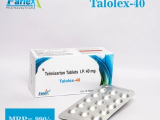 Telmisatran 40mg Tablet Manufacturer & Supplier & Exporter
