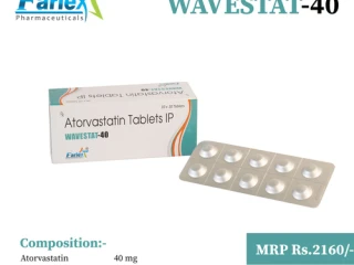 Atorvastatin 40 mg Tablets Manufacturer & Supplier & Exporter