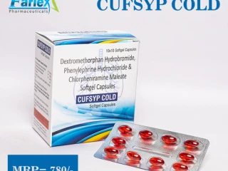 Dextromethorphan Hydrobromide + Phenylephirne HCL +Chlorpheniramine Maleate.Capsule Manufacturer & Supplier & Exporter