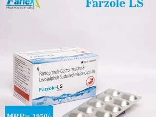 Pantoprazole 40mg + Levosulpiride 75 mg SR Capsule Manufacturer & Supplier & Exporter