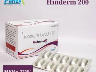 Itraconazole 200 mg capsules Manufacturer & Supplier & Exporter