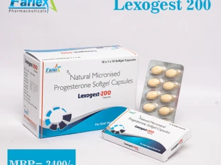 Progesteron BP 200 mg SoftGel Capsule Manufacturer & Supplier & Exporter