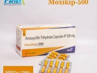 Amoxycillin Trihydrate 500 mg capsules Manufacturer & Supplier & Exporter