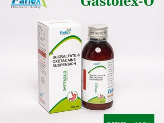 Sucralfate 1gm + Oxetacaine 20mg Suspension