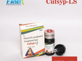Levosalbutamol 0.25 mg+ Ambroxol 7.5 mg+ Guaiphensin IP12.5 mg (15ML) WITH DROP