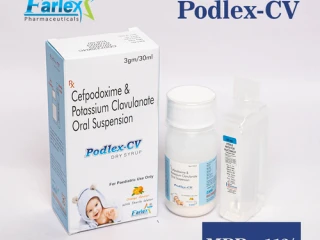 Cefpodoxime proxetil 50mg, Potassium clavulanate diluted 31.25mg suspension with water (30ML)