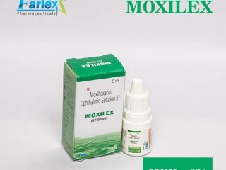 Moxifloxacin HCl Eye drop ( 5ML) Supplier, Manufacturer & Exporter