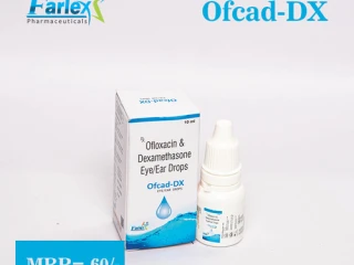 Ofloxacin + Dexamethasone Eye drops (5ML) Supplier, Manufacturer & Exporter