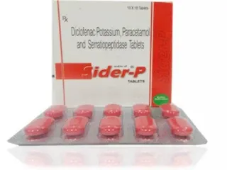 Diclofenac Potassium 50 Mg Serratiopeptidase 10 Mg Paracetamol 325 Mg