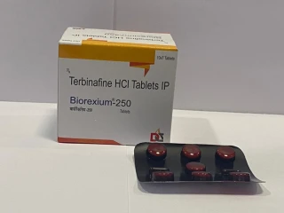 Best PCD Pharma Franchise Company & Third Party Manufacturers Supplier Distributor for Terbinafine Hydrochloride 250 Mg Tablet