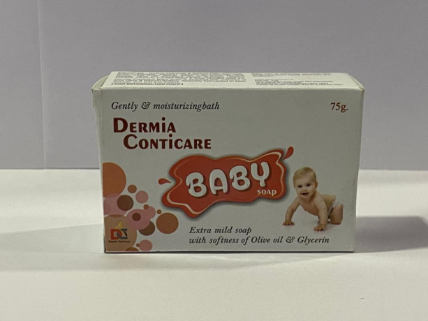 Best PCD Pharma Franchise Company & Third Party Manufacturers Supplier Distributor for Dermia conticare baby soap 1
