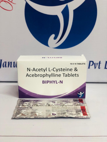 PCD Pharma Franchise & 3rd party manufacturers Suppliers distributors for n acetyl l cysteine & Acebrophylline Tablets 1