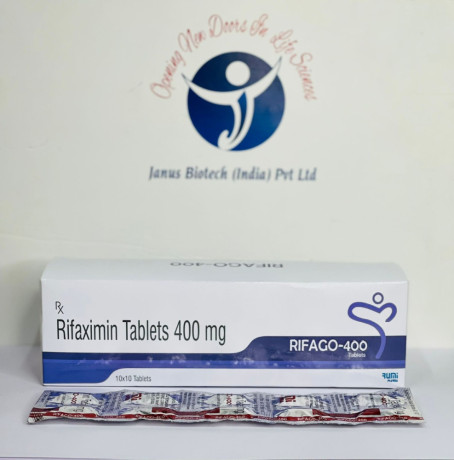 PCD Pharma Franchise Company & 3rd Party Manufacturers Supplier & Distributors For Rifaximin 400 mg Tablets 1