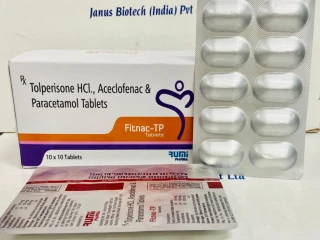 PCD Pharma Franchise Company & 3rd Party Manufacturers for Tolperisone HCl, Aceclofenac & Paracetamol Tablets