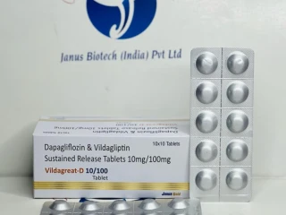 PCD & 3RD PARTY MANUFACTURING OR DISTRIBUTORS, dapagliflozin and vildagliptin sustained release tablets 10mg/100mg