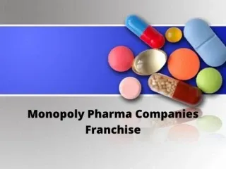 Top Monopoly Pharma Companies