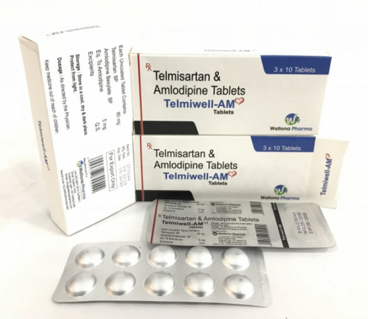 Telmisartan & Amlodipine 5mg Tablets Manufactures 1