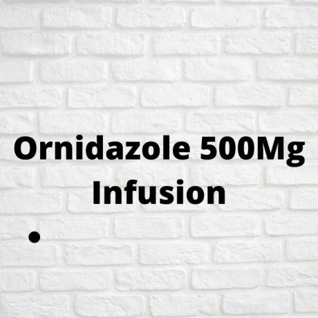 Ornidazole 500Mg Infusion Suppliers 1