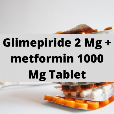 Pharma Contract Manufactures For Glimepiride 2 Mg metformin 1000 Mg Tablet 1