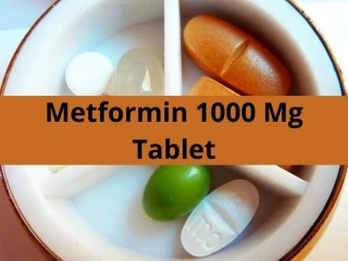 Third Party Pharma Manufacturing Metformin 1000 Mg Tablet