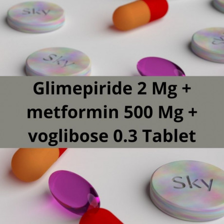 Pharma PCD Franchise Company for Glimepiride 2 Mg metformin 500 Mg voglibose 0.3 Tablet 1