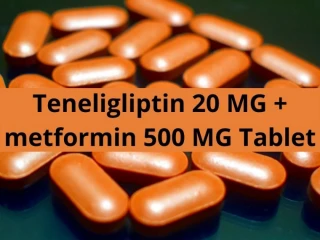 Pharma PCD Franchise Company For Teneligliptin 20 MG + metformin 500 MG Tablet