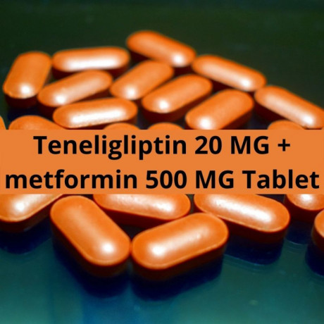 Pharma PCD Franchise Company For Teneligliptin 20 MG metformin 500 MG Tablet 1