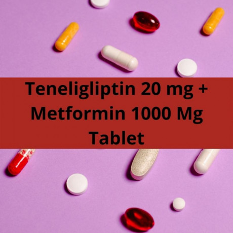 Cardiac Range For Teneligliptin 20 mg Metformin 1000 Mg Tablet 1