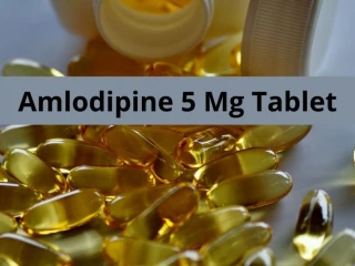 Third Party Pharma Manufactures For Amlodipine 5 Mg Tablet