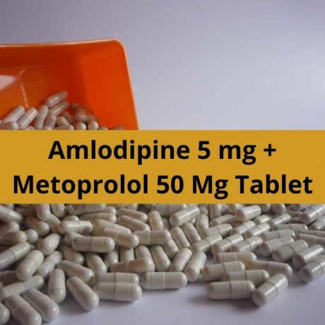 Pharma Contract Manufactures For Amlodipine 5 mg Metoprolol 50 Mg Tablet 1