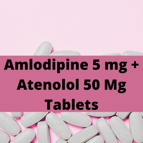 Cardiac Range for Amlodipine 5 mg + Atenolol 50 Mg Tablets 1