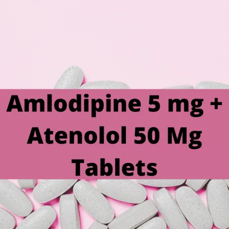 Cardiac Range for Amlodipine 5 mg Atenolol 50 Mg Tablets 1