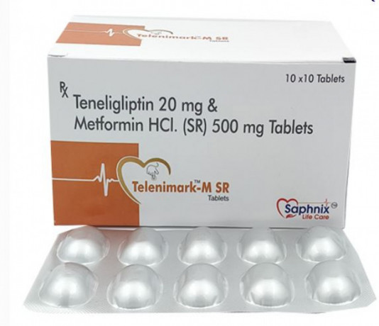 Cardiac Range For Teneligliptin 20 MG metformin 500 MG Tablet 1