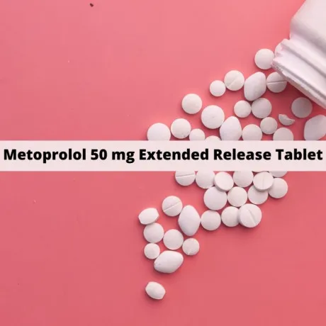 Metoprolol 50 mg Extended Release Tablet Range Suppliers 1