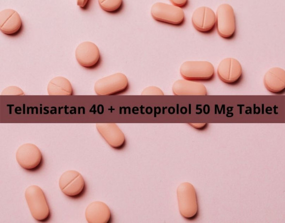 Third Party Pharma Manufacturing for Telmisartan 40 metoprolol 50 Mg Tablet 1