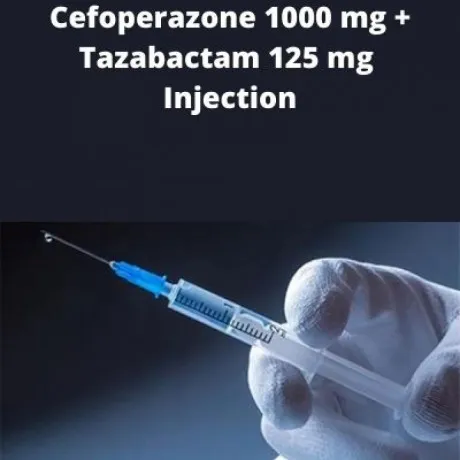 Critical Care Range Cefoperazone 1000 mg Tazobactam 125 mg Injection 1