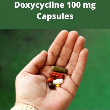 Doxycycline 100 mg Capsules Range Supplier 1