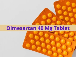 PCD Franchise Company For Olmesartan 40 mg Tablet