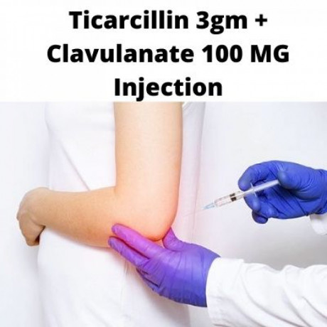 Pharma PCD Franchise Company for Ticarcillin 3gm Clavulanate 100 MG Injection 1