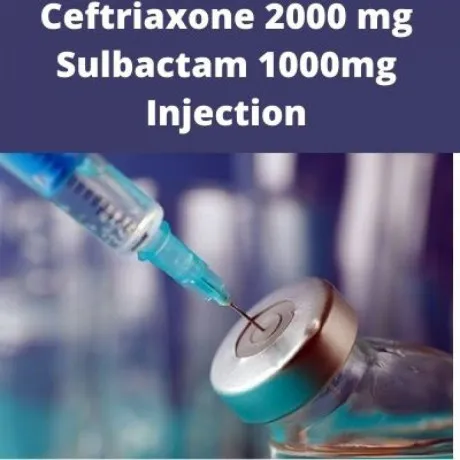 Pharma PCD Franchise Company for Ceftriaxone 2000 mg Sulbactam 1000mg Injection 1